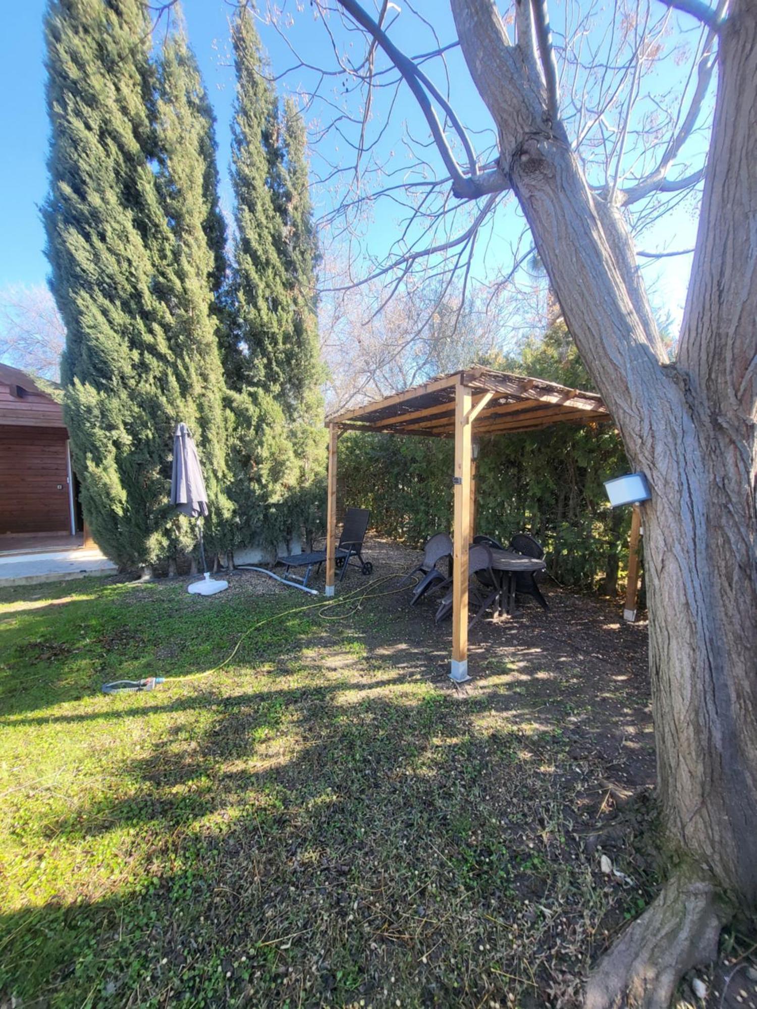 Casa Madera Urbanizacion Socorro Villa Sevilla Buitenkant foto