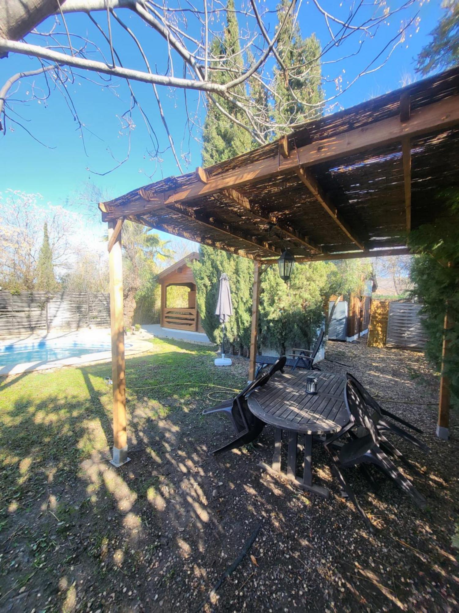 Casa Madera Urbanizacion Socorro Villa Sevilla Buitenkant foto