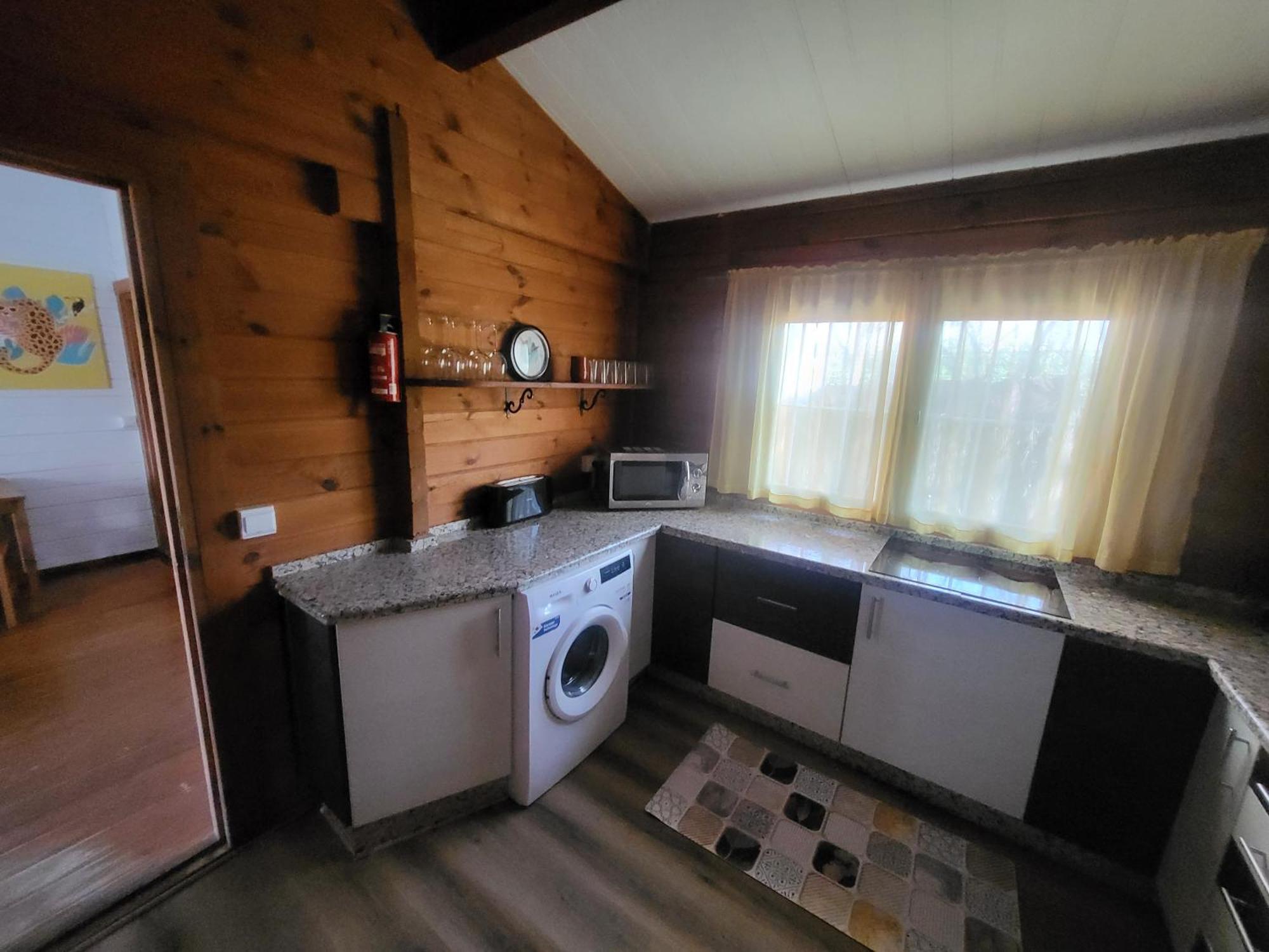 Casa Madera Urbanizacion Socorro Villa Sevilla Buitenkant foto