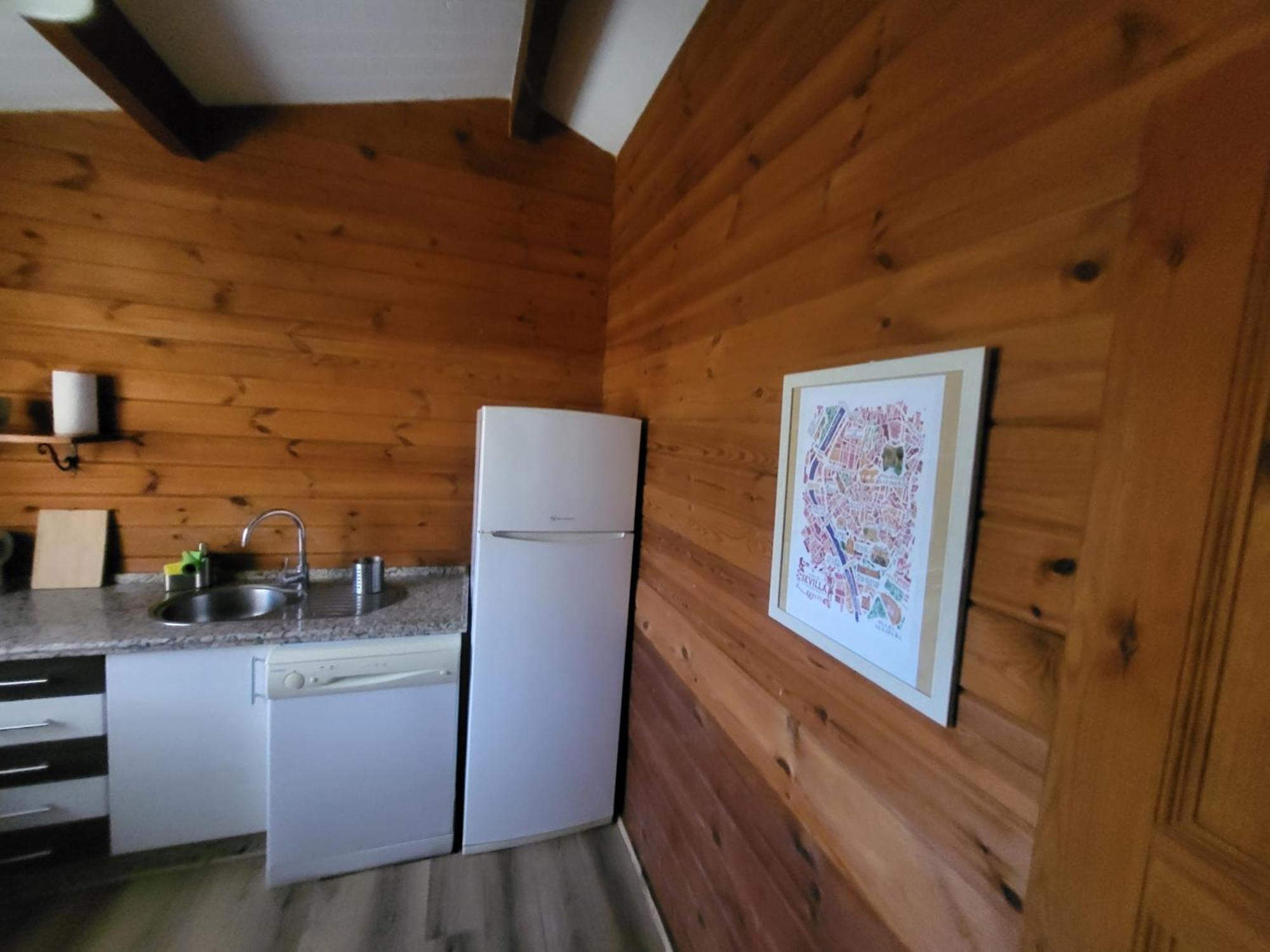 Casa Madera Urbanizacion Socorro Villa Sevilla Buitenkant foto